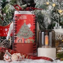 【聖誕燭光水氧機】純天然香氛禮盒 精油水氧機擴香 實用禮物