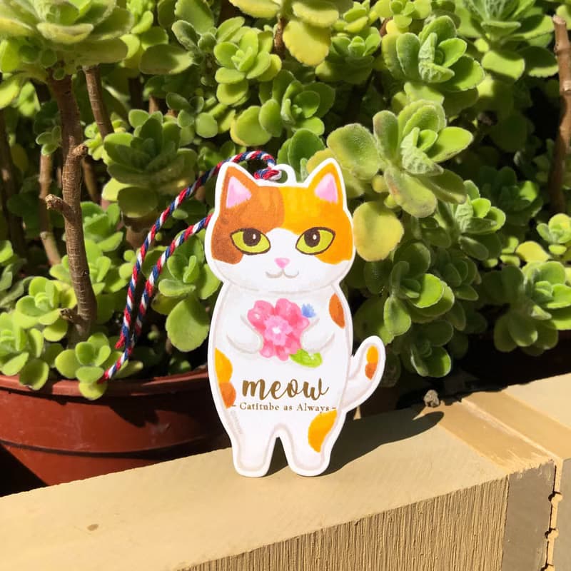 Meow love Animal系列 - 懶洋洋樹懶耳環 - 可轉夾式