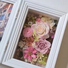 永生花相框 生日禮物 紀念禮物.情人節禮物.聖誕節禮物.交換禮物