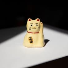 街頭開運招財貓-小黃