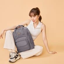 後背包-日沐大開口防潑水後背包-6008-32-多色任選