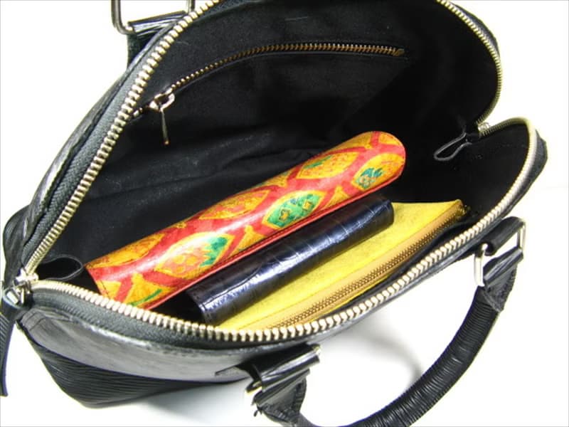 ウェーブ　ハンドバッグ  手提げ ショルダー