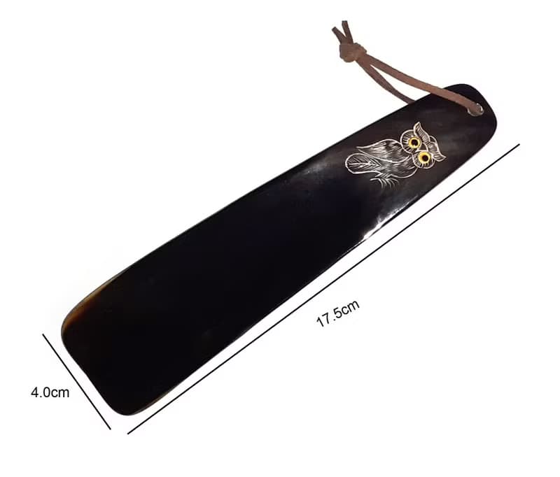 Shoe Accessories, Shoehorn Hand-crafted from Buffalo Horn