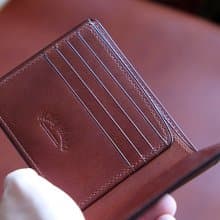 MILDY HANDS - SW01 短夾 銀包 義大利 Buttero 植鞣牛革