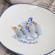【親翠】天然翡翠 冰嬌竹節手工雕刻節節高升項鍊 畢業禮物