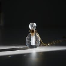 魔法瓶  寶石香水瓶吊墜項鏈