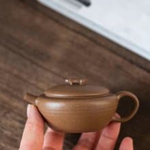 送禮紫砂壺茶壺天元 复刻款 100cc 轻胚 顶级原矿段泥 泥色复古纯
