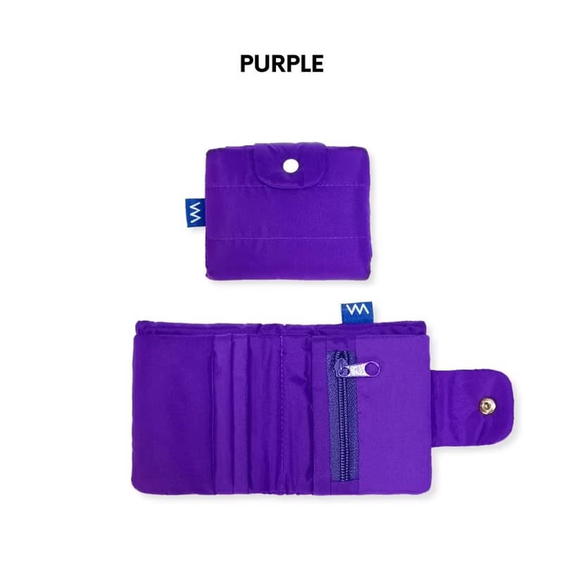 Bubble wallet - Purple