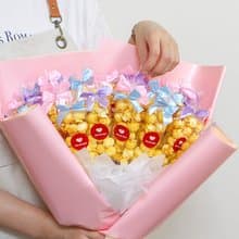 輕巧包爆米花花束 (33份入) 創意花束 畢業花束 生日花束