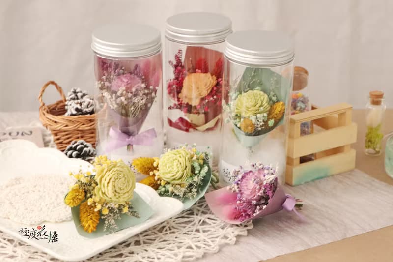 迷你乾燥花束 極度花燥 永生花 花禮