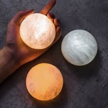 團子 礦石夜燈 床頭燈 充電式小台燈 手工製
