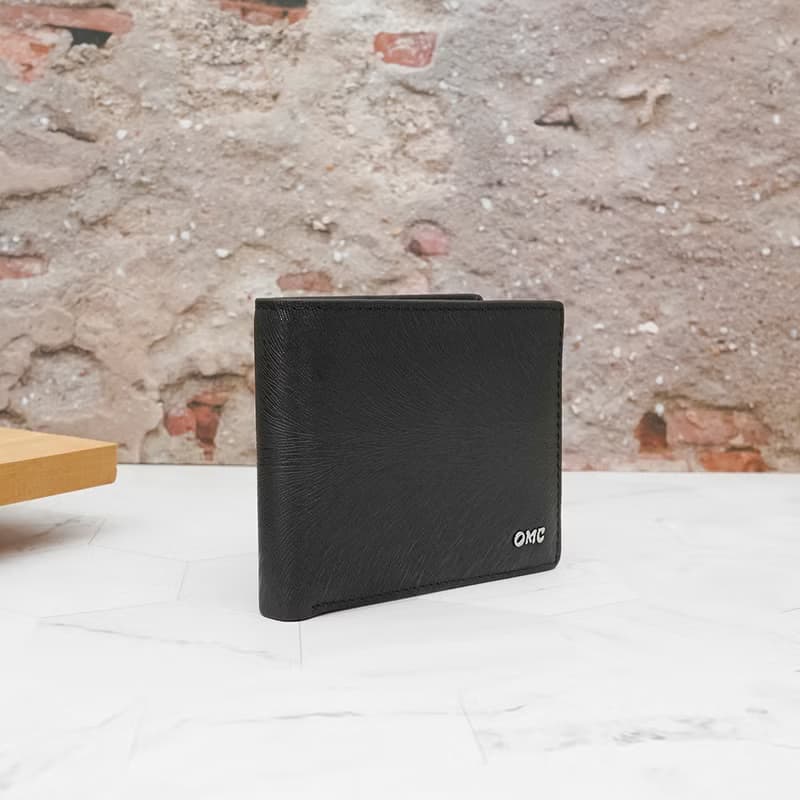 10卡3照-馬鬃紋-可拆左右翻活頁牛皮短夾28804(黑色)