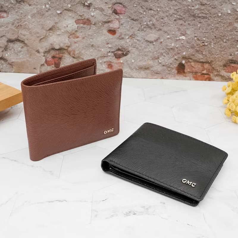 10卡3照-馬鬃紋-可拆左右翻活頁牛皮短夾28804(黑色)