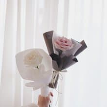 【單枝玫瑰花束】鮮花 情人節 七夕 紀念日 告白