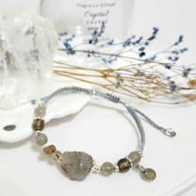 銅髮晶龍龜編織設計款手鍊