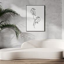 比翼鳥II - 經典語錄掛畫/情人節畫作/黑色/質感/極簡風/北歐風