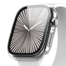 Apple Watch S10 9H鋼化玻璃透明防撞錶殼