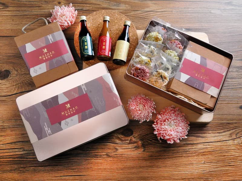 小暮釀醬油醬香米餅玫瑰金禮盒 企業禮 過年禮盒 入厝禮