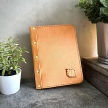 義大利磨砂 -無染原革-  NFC功能護照套