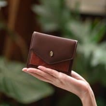Milly Compact Wallet - Spice Brown