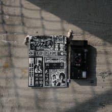 懷舊束口袋 Drawstring Bag-老廣告