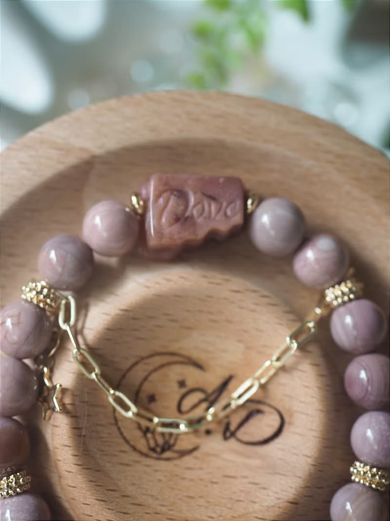 德芙巧克力阿拉善 蝴蝶結珊瑚玉 阿拉善設計款 手鍊