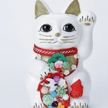 招き猫鶴亀ご縁猫