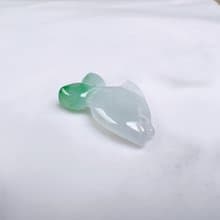 冰飄陽綠翡翠小魚 | 天然緬甸A貨翡翠 | 送禮