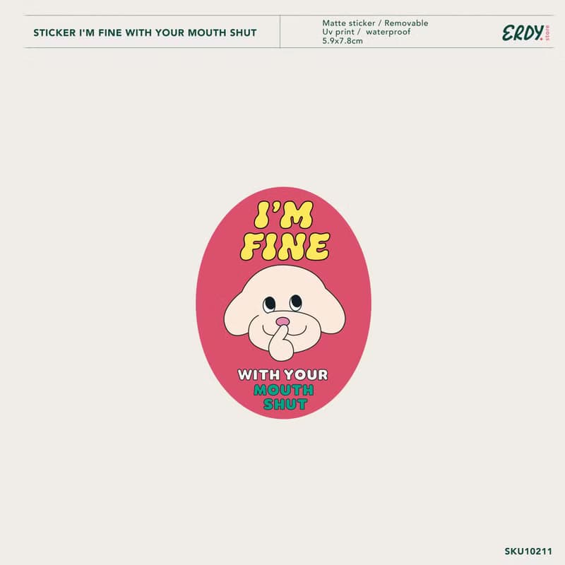 Stickers | POSITIVE QUOTE#3 (SET) Size 5-10 cm