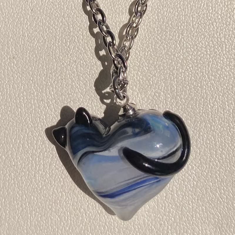 情人節禮物/心玥然/玻璃項鍊