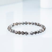 透體黑銅鈦 | 能量水晶手串 | 5.5-6.5mm