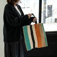 麻提袋 籃子包 亞麻 手工製 天然材料 真皮 春夏 A4 推薦 Budaru
