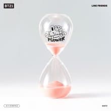 BT21 花漾10分鐘沙漏計時器 – COOKY款 (粉紅色)