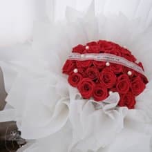 永生玫瑰花束 情人節花束 情人節玫瑰 告白花束