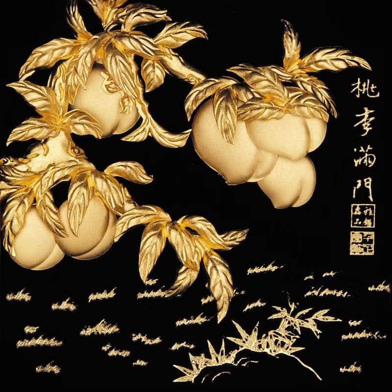桃李滿門│教育界禮物、謝師禮品特別推薦│金箔畫│畢業禮物