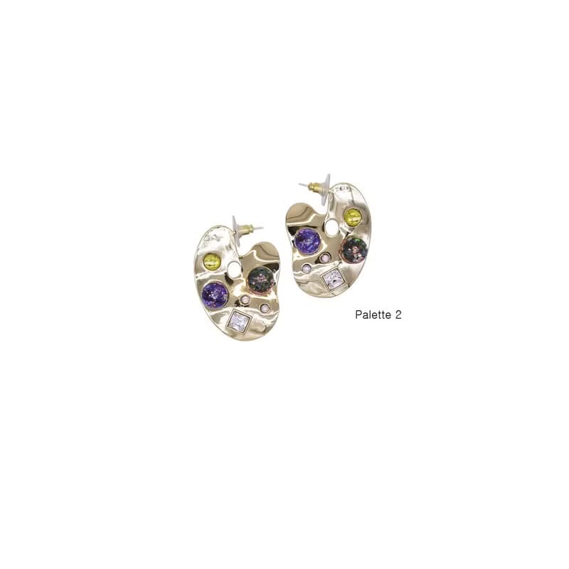 Palette Snowball Earrins 1