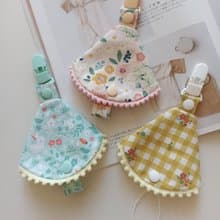 【11/14後出貨】棉球款二合一奶嘴夾 奶嘴防塵套 奶嘴夾 奶嘴套