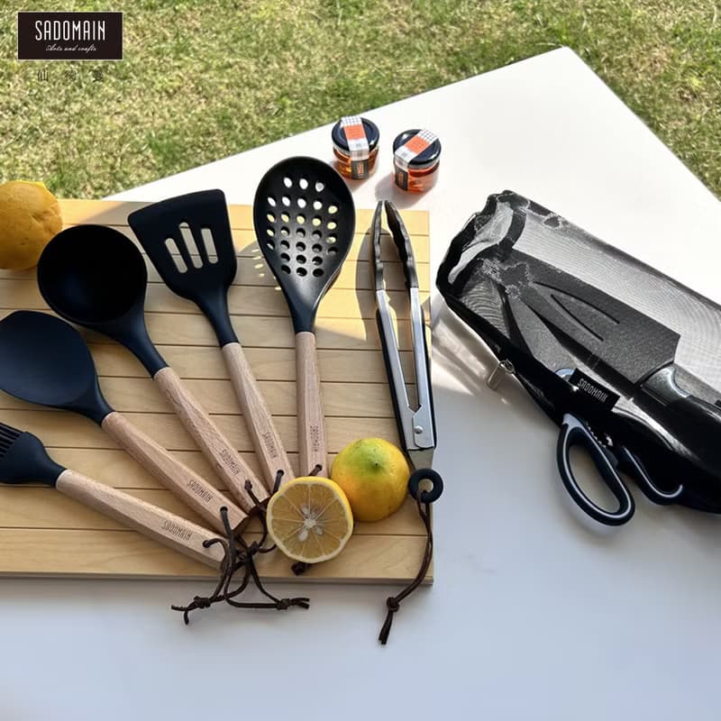 SADOMAIN 仙德曼-露營餐廚五金9件組