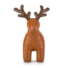 【書擋】馴鹿 Reindeer Miyo 皮革動物擺飾 | 入厝禮物