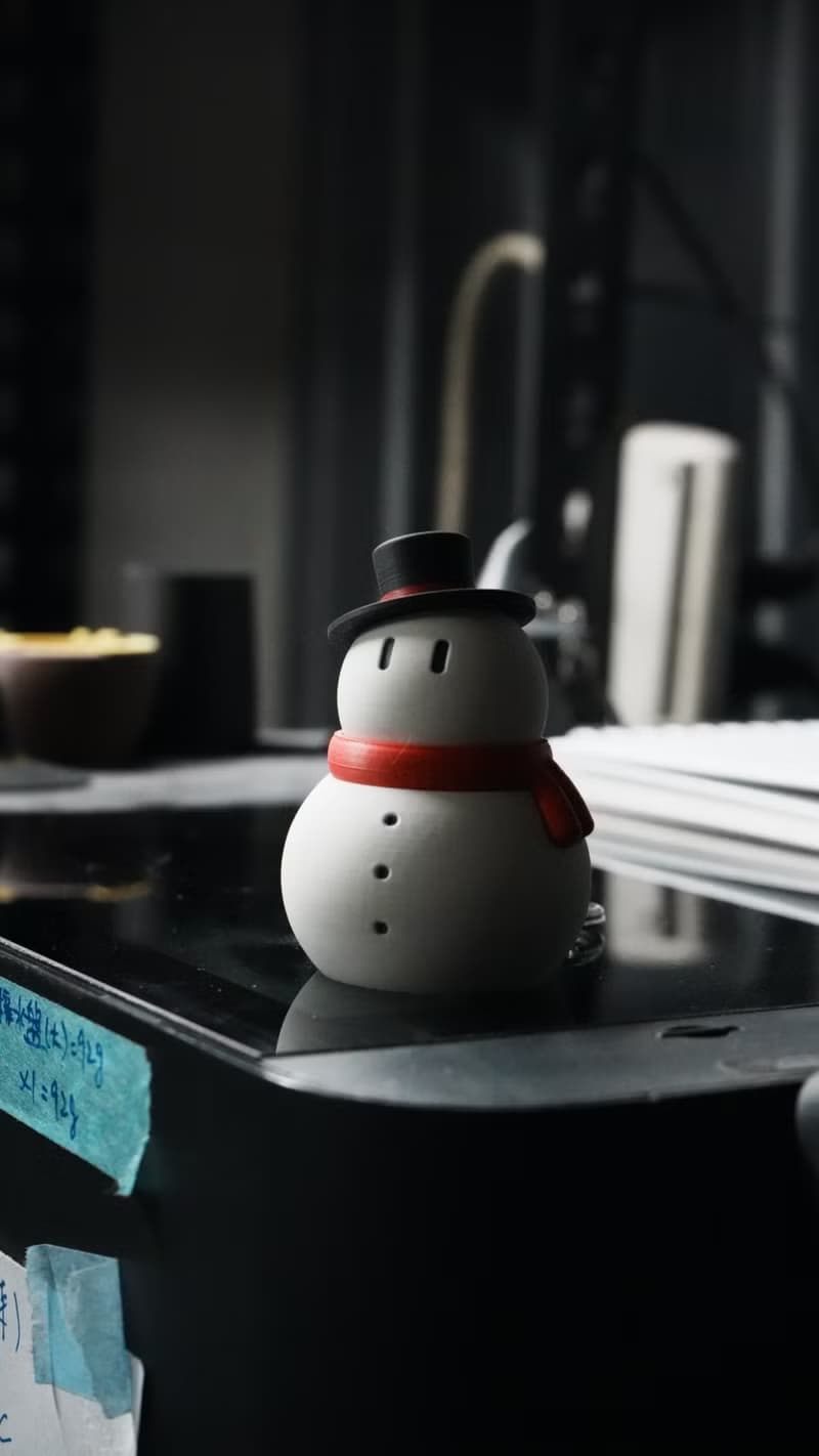 Emoo雪人鑰匙圈/吊飾/交換禮物