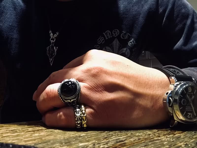 【礦石系列】 守護 Guard 男士銀飾 925純銀 戒指