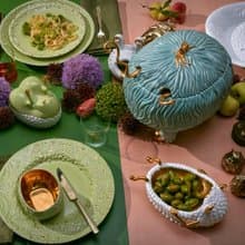 湖水綠小怪獸碗【L'Objet】