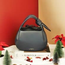 Garrett Bag in Navy Lambskin