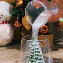 雪地聖誕樹 香氛蠟燭