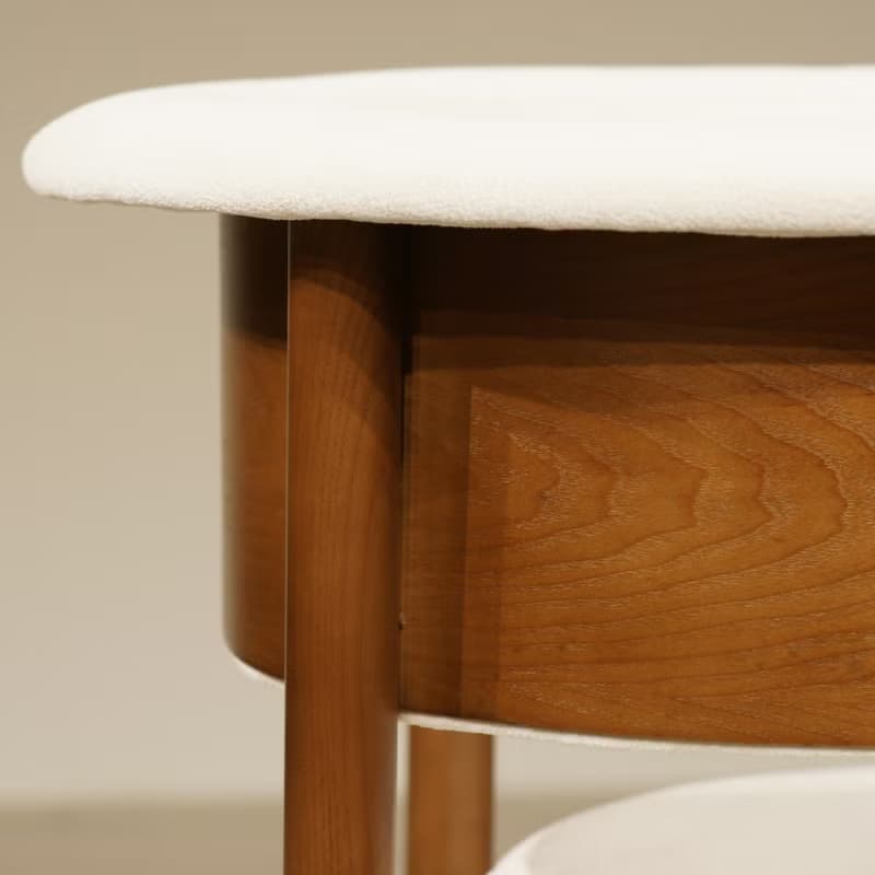 原木實木餐椅 雪倫日式休閒椅 復古極簡 現代設計創意 喬遷禮物