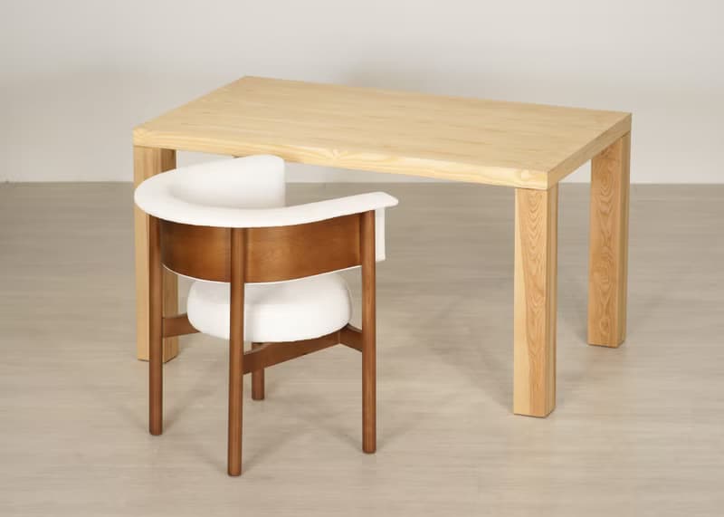 原木實木餐椅 雪倫日式休閒椅 復古極簡 現代設計創意 喬遷禮物