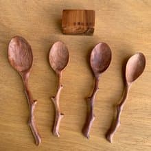 台灣紅豆杉原木小湯匙