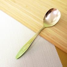 【日本製 Horie】鈦愛寶貝系列-純鈦抗菌ECO環保幼兒匙(粉金)