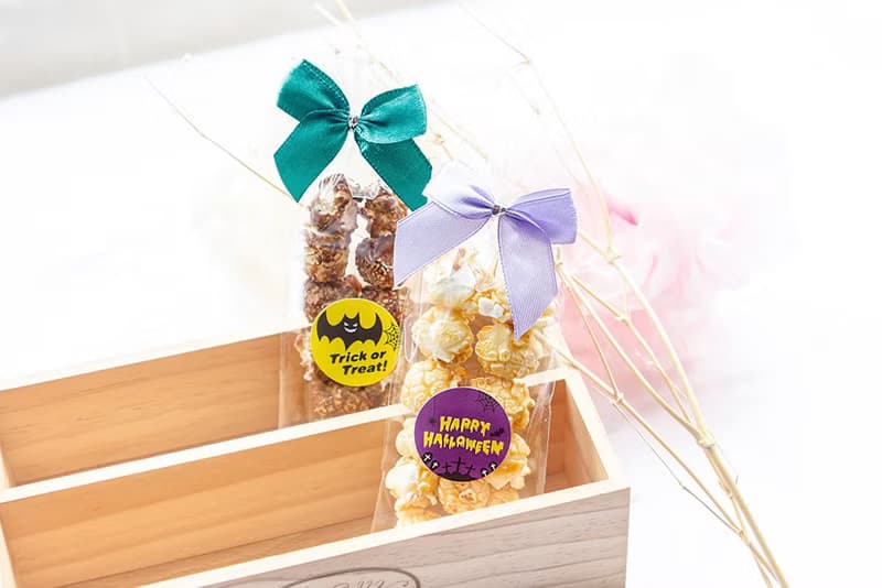 萬聖節禮物贈品 Halloween輕巧包爆米花-焦糖/巧克力2口味可選