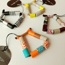 【新品】時尚串珠紙手鍊_繽紛彩色串珠設計 手作